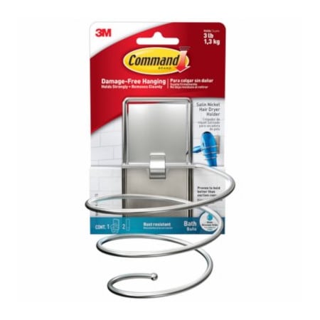 3M Sn Hair Dryer Holder BATH39-SN-ES
